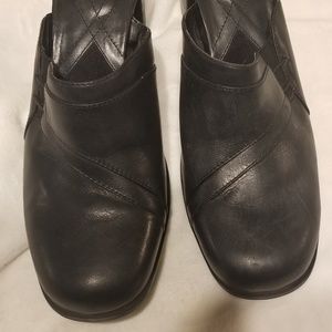 CLARKS Mules/Clogs Leather Slip On SZ 9.5